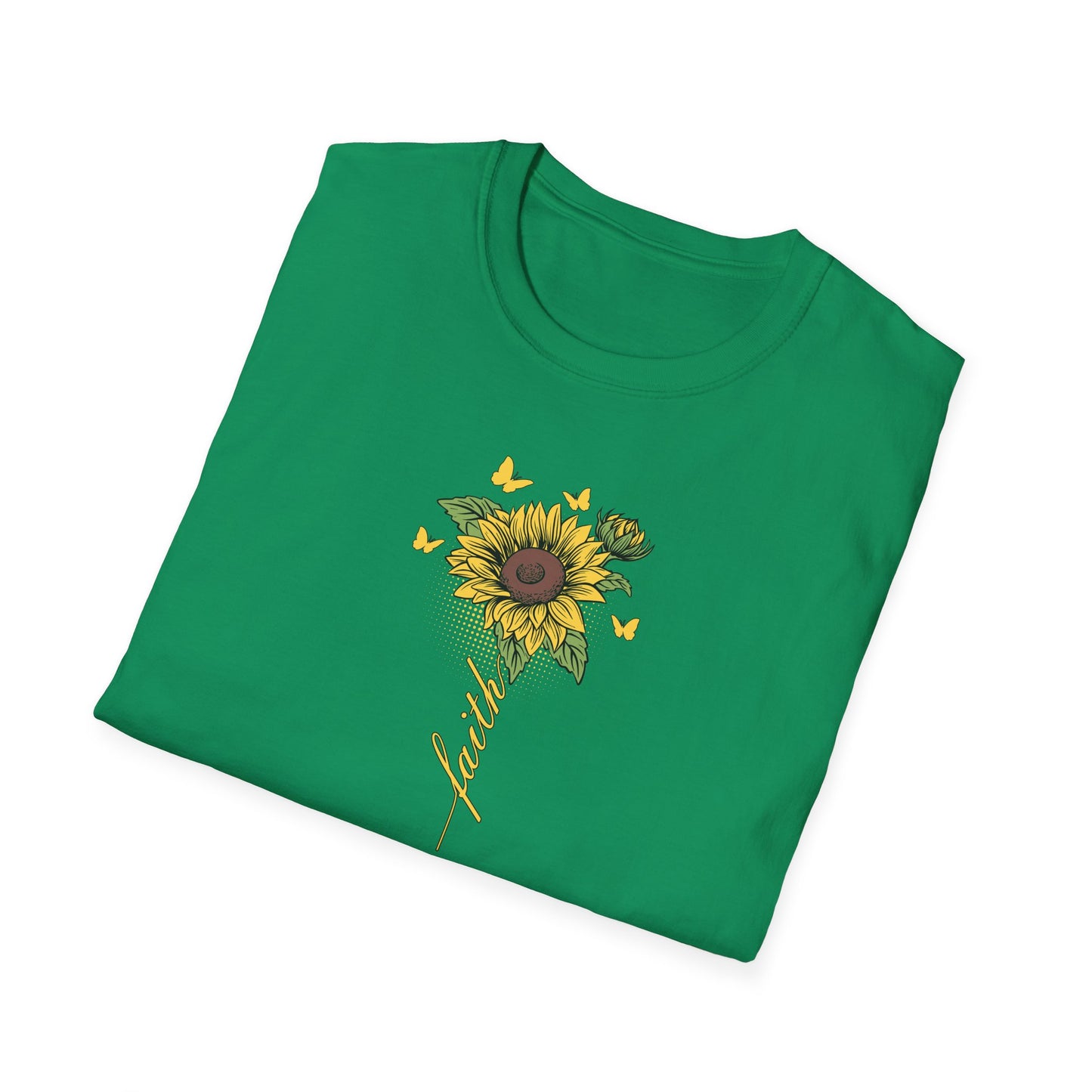 Faith Flower Unisex Softstyle T-Shirt