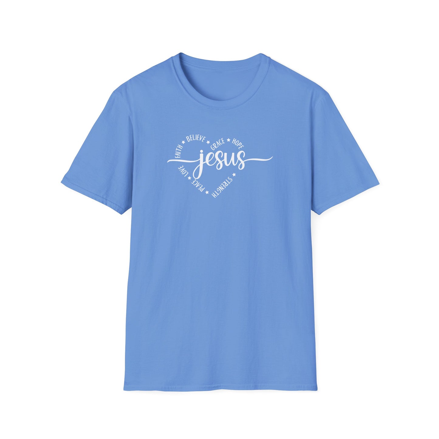 Heart-Jesus Unisex Softstyle T-Shirt
