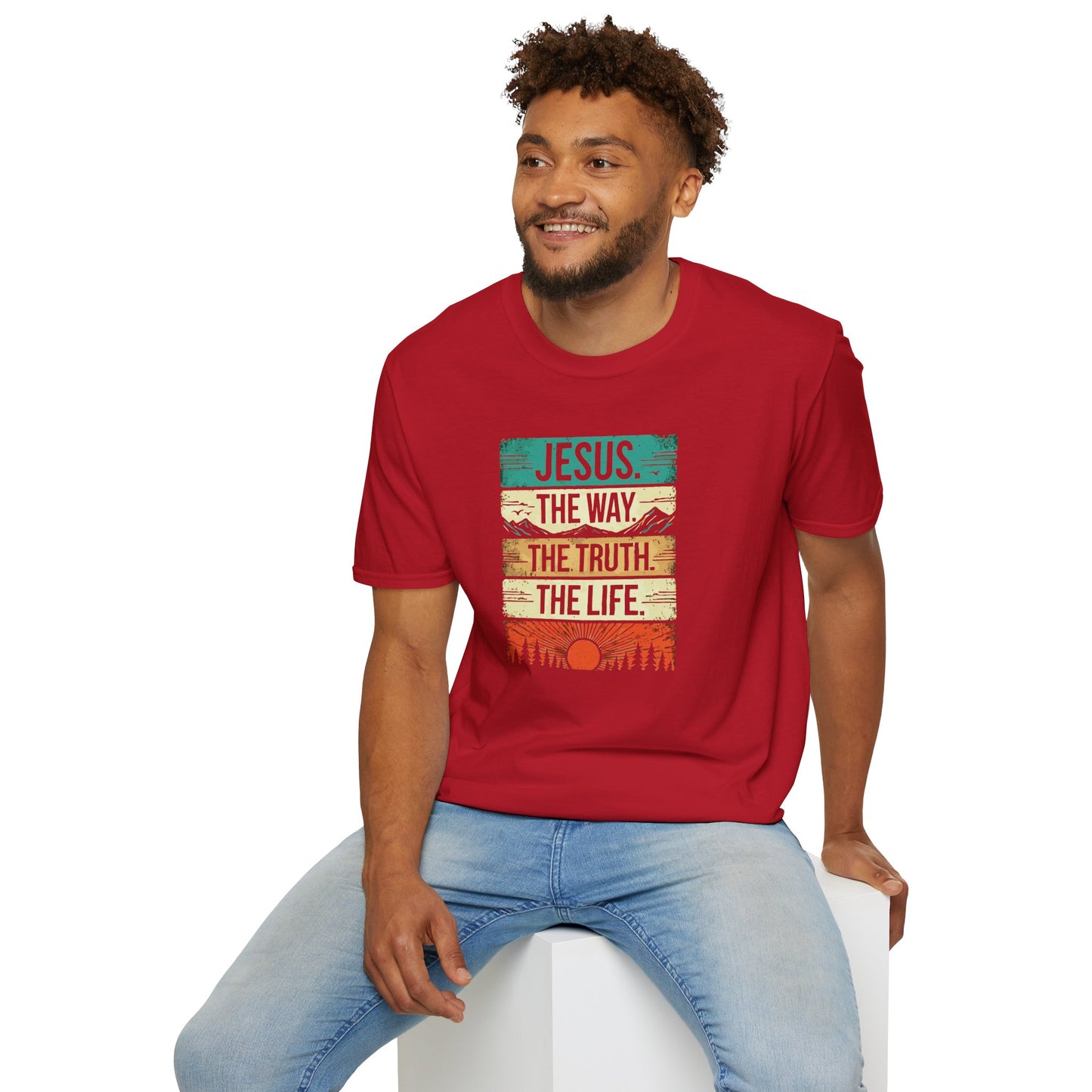 The Way The Truth The Life - Unisex Softstyle T-Shirt