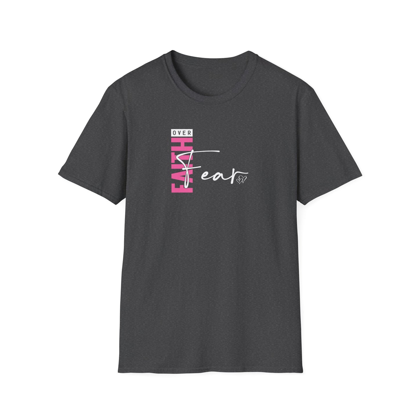 Faith Over Fear 1Unisex Softstyle T-Shirt