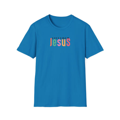 "Love Like Jesus" Unisex Softstyle T-Shirt