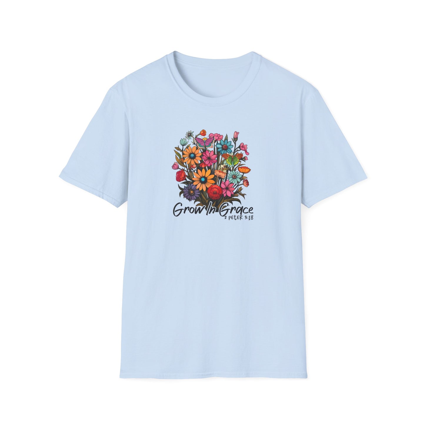 "Grow in Grace" - Unisex Softstyle T-Shirt
