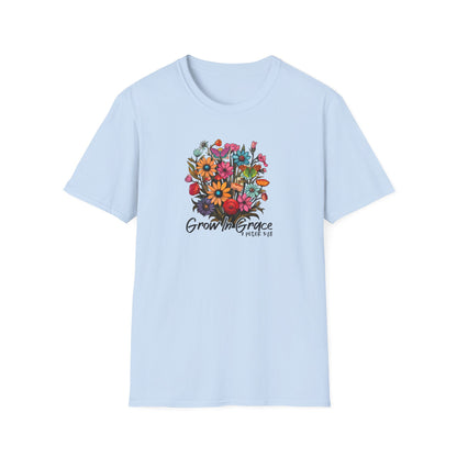 "Grow in Grace" - Unisex Softstyle T-Shirt