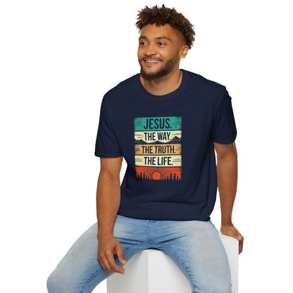 The Way The Truth The Life - Unisex Softstyle T-Shirt