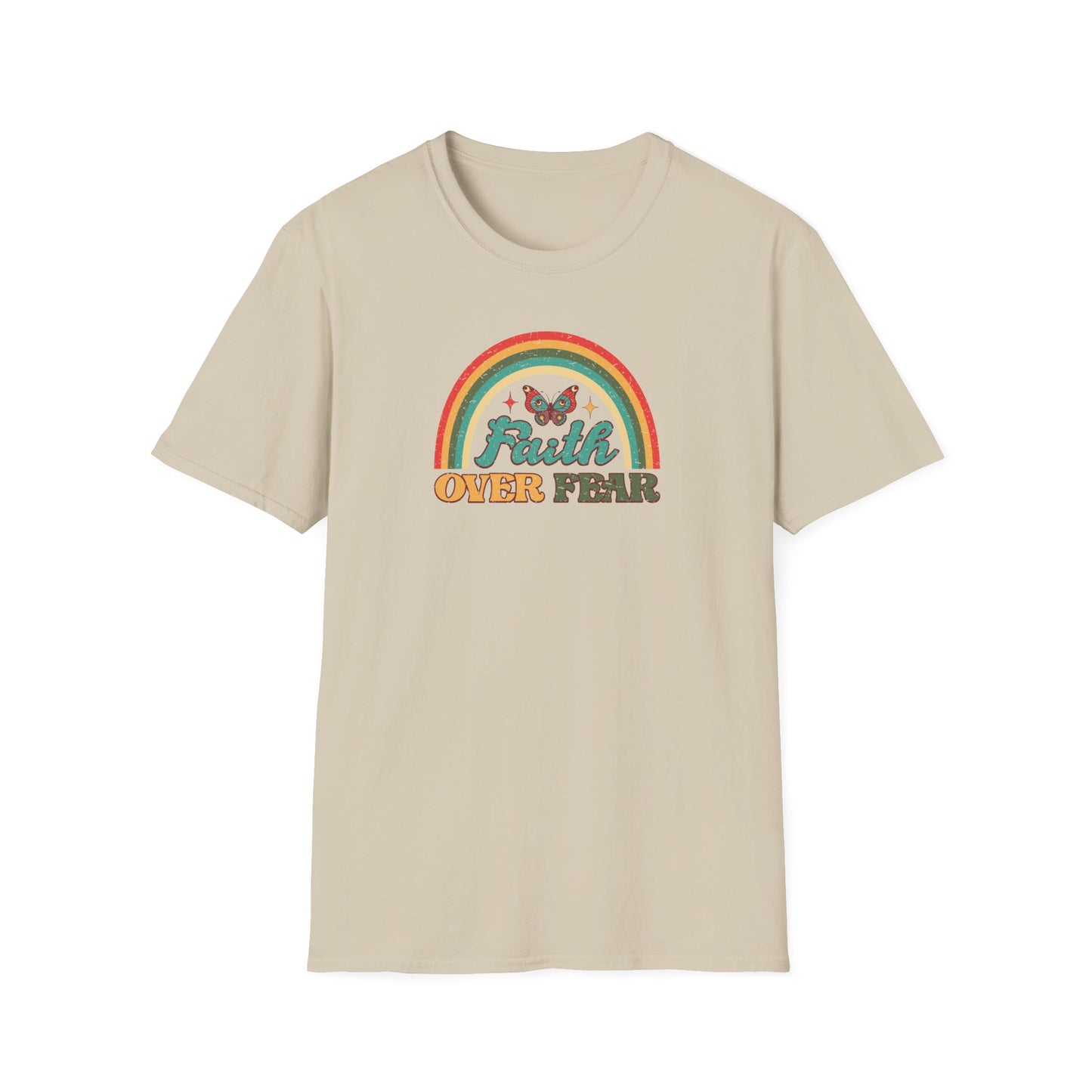 "Faith Over Fear" Unisex Softstyle T-Shirt