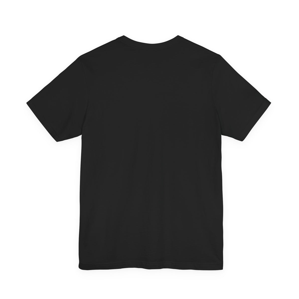 Faith Over Fear Orange Brush T-Shirt — Christian Inspirational Tee with Cross