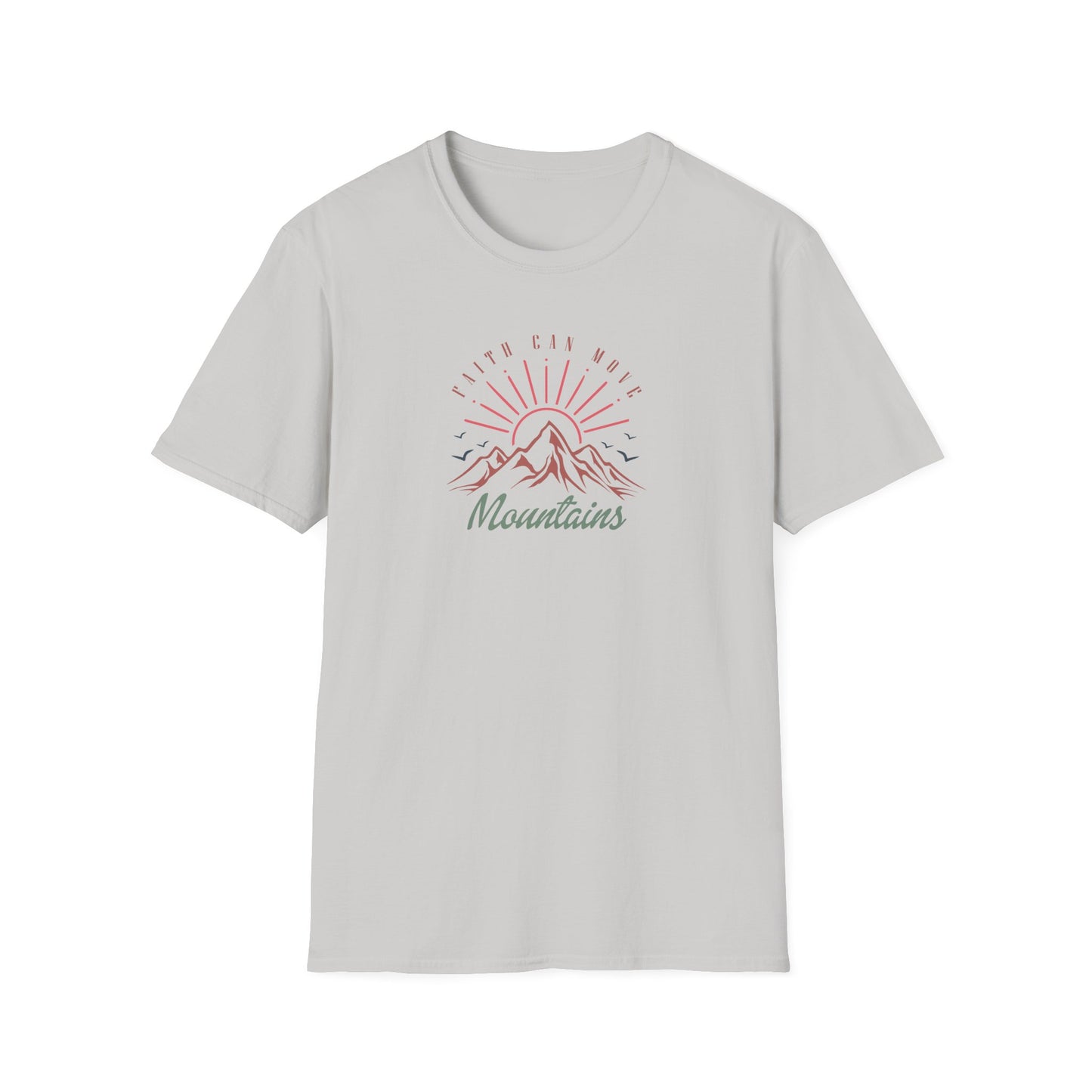 Faith Can Move Mountains D-3 Unisex Softstyle T-Shirt
