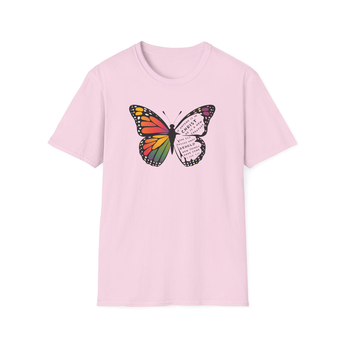 Butterfly - Black Font T-Shirt