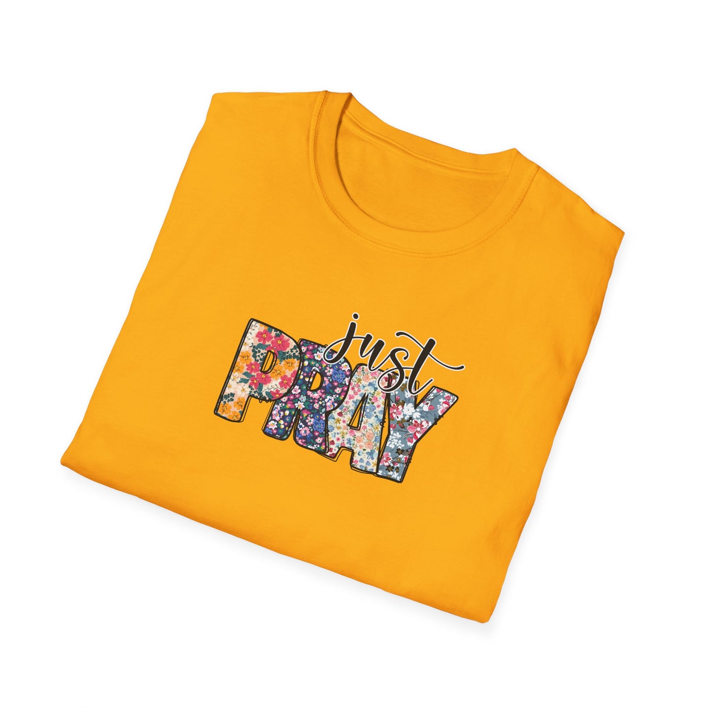 "Just Pray" Unisex Softstyle T-Shirt