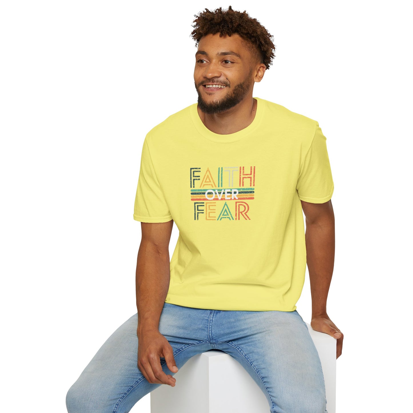 Faith Over Fear Unisex Softstyle T-Shirt
