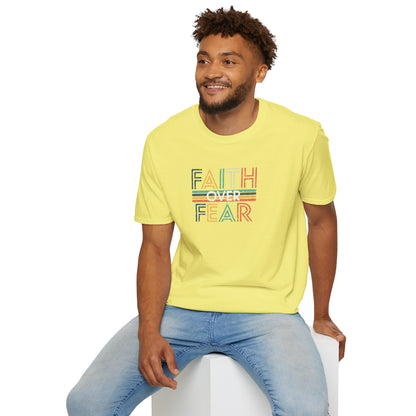 Faith Over Fear Unisex Softstyle T-Shirt