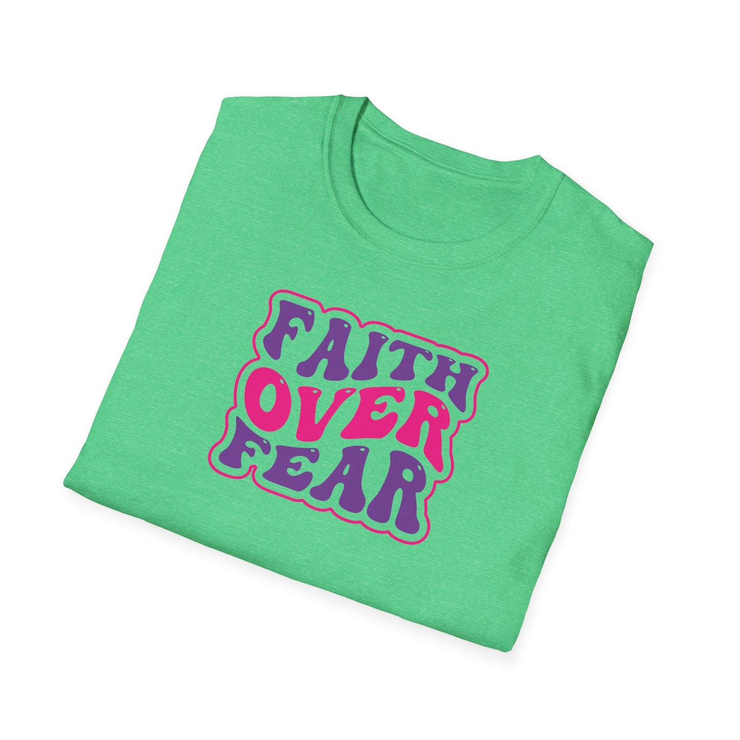"Faith Over Fear" Unisex Softstyle T-Shirt