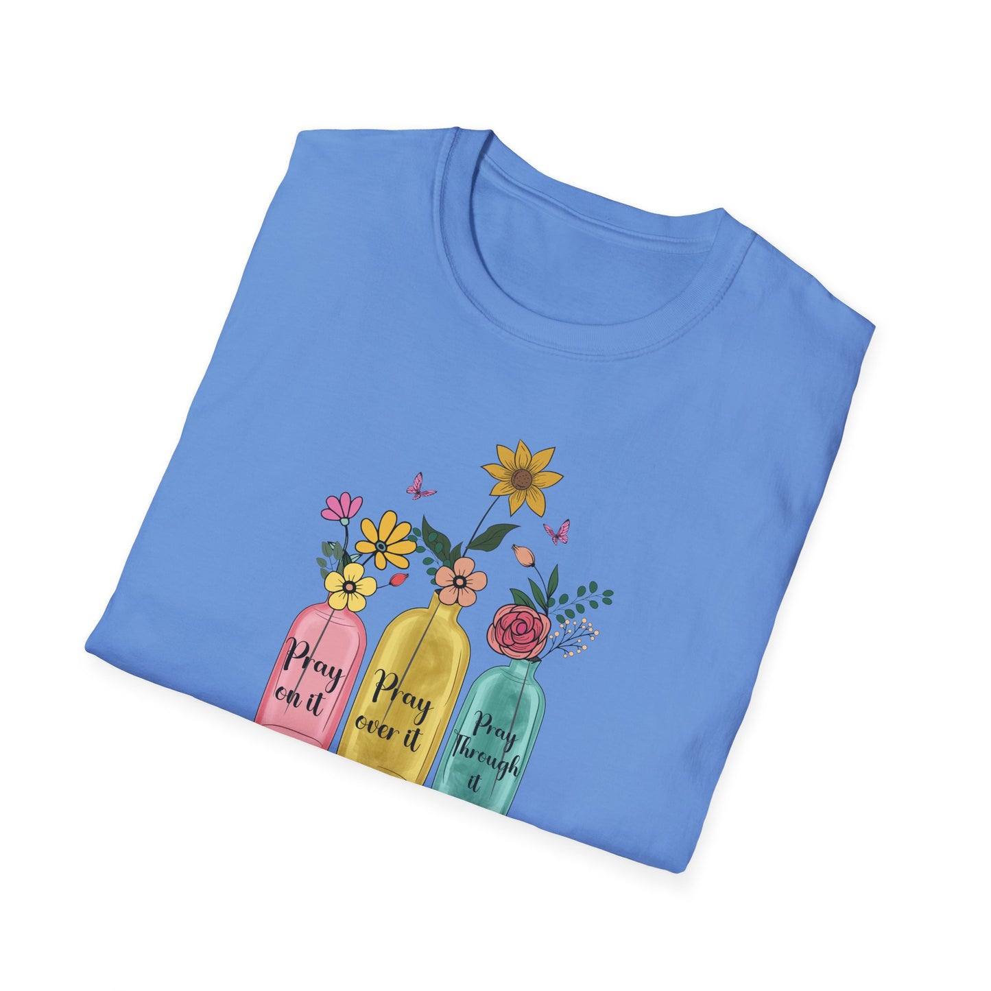 Jars of Flowers Unisex Softstyle T-Shirt