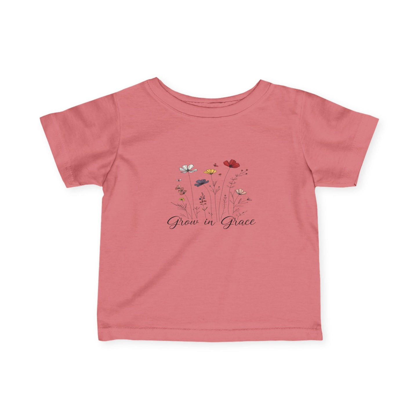 "Grow in Grace" - Infant Fine Jersey Tee