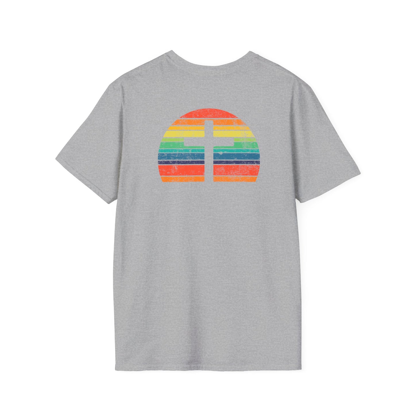 Retro Cross - Unisex Softstyle T-Shirt
