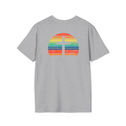 Retro Cross - Unisex Softstyle T-Shirt