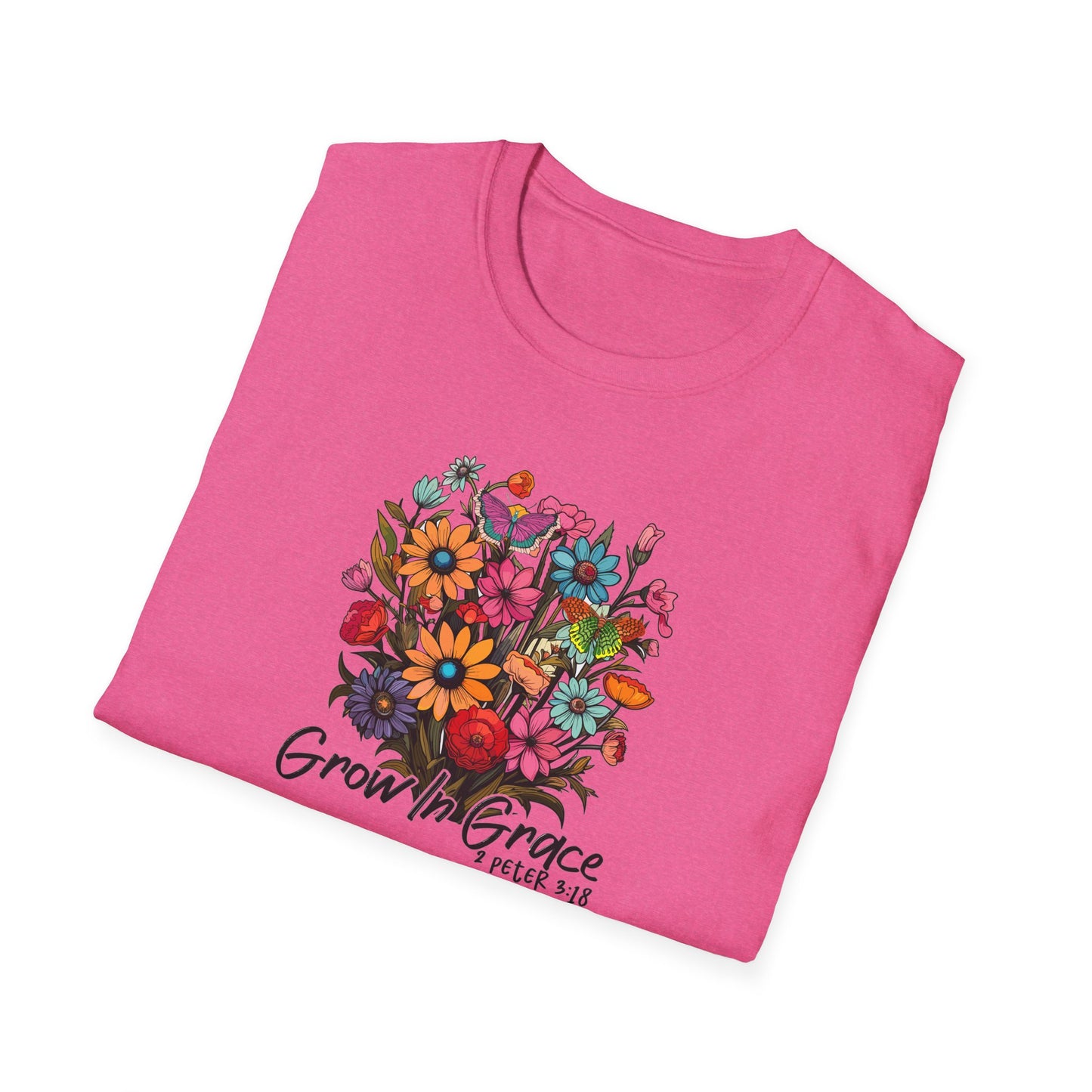"Grow in Grace" - Unisex Softstyle T-Shirt