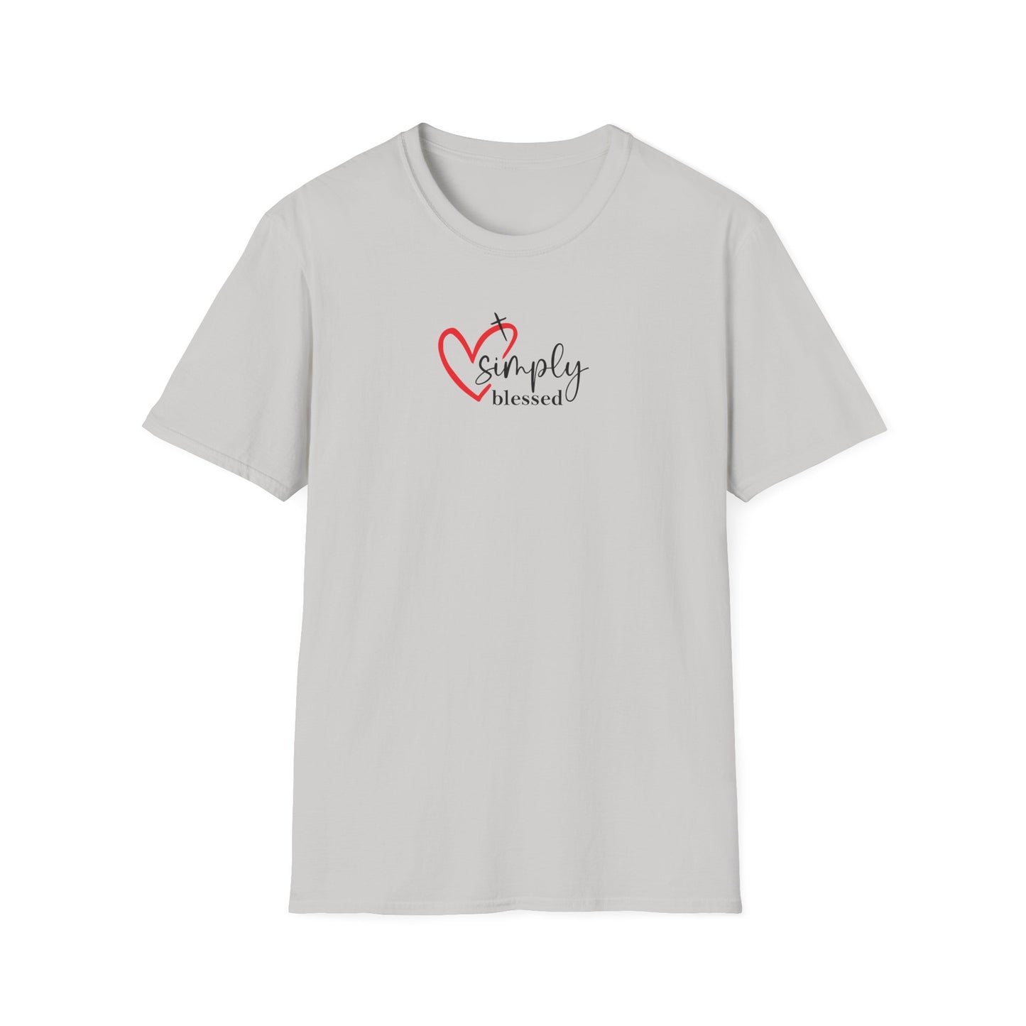 "Simply Blessed" Unisex Softstyle T-Shirt