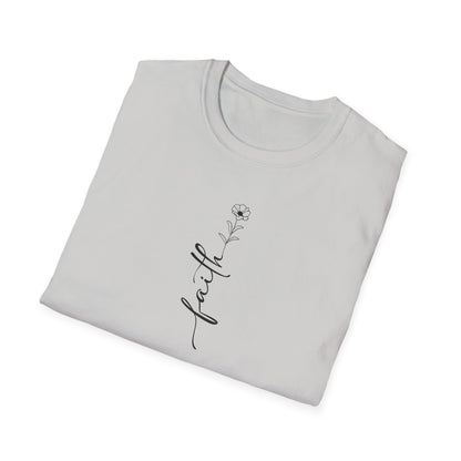 Faith Flower Unisex Softstyle T-Shirt