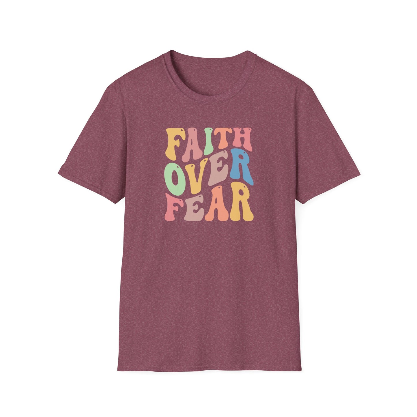 Faith Over Fear Unisex Softstyle T-Shirt