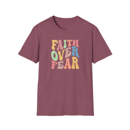 Faith Over Fear Unisex Softstyle T-Shirt