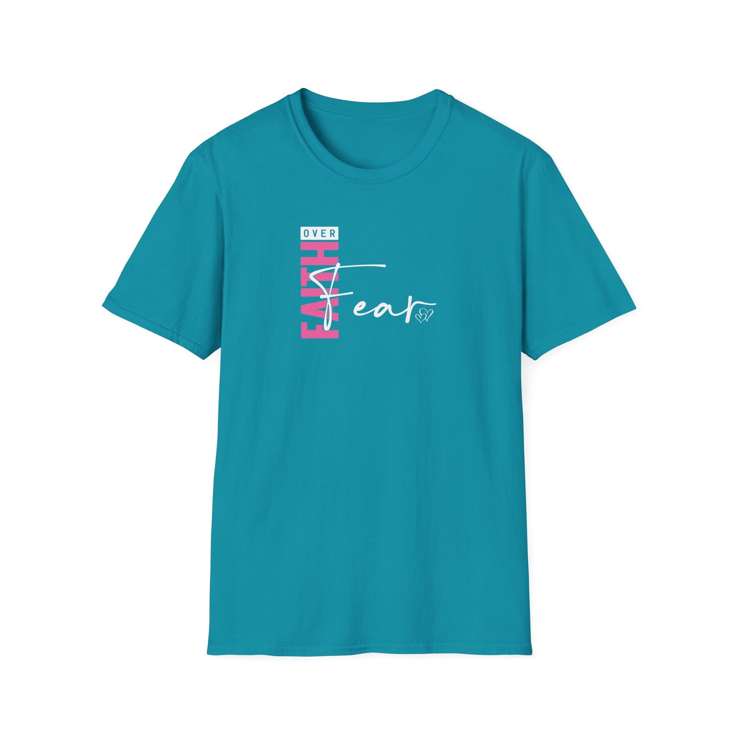 Faith Over Fear 1Unisex Softstyle T-Shirt