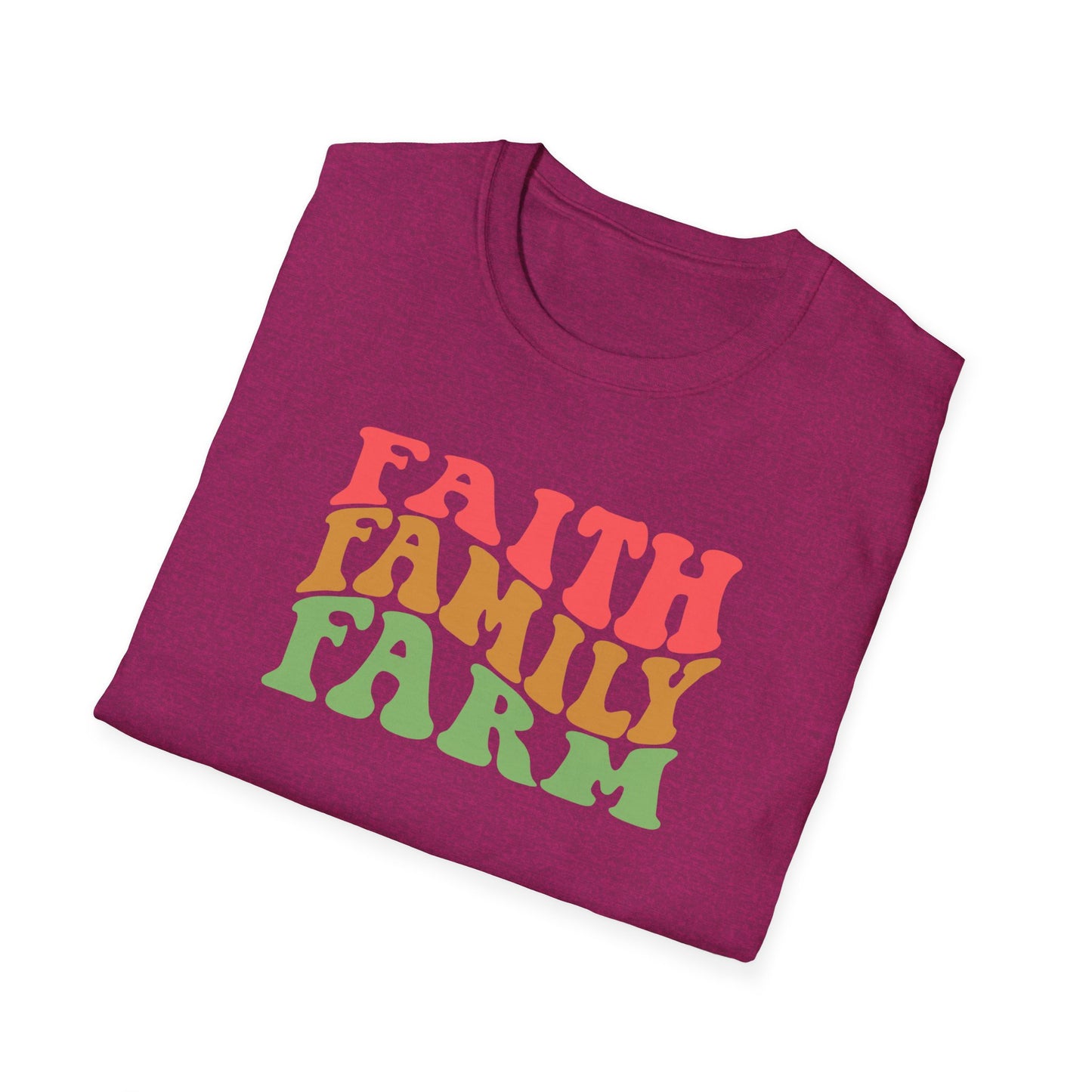 Faith Family Farm Unisex Softstyle T-Shirt