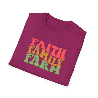 Faith Family Farm Unisex Softstyle T-Shirt