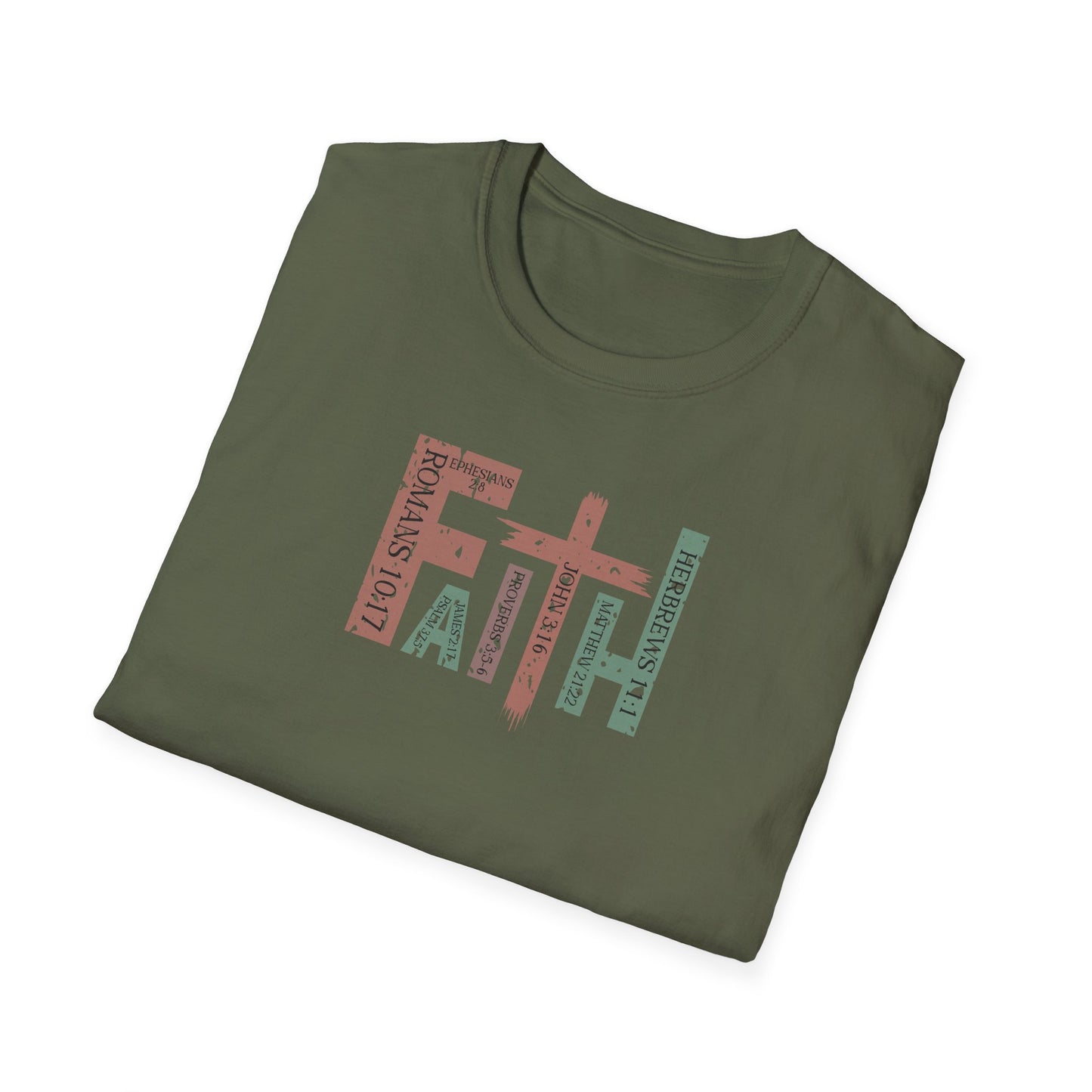 "FAITH" Unisex Softstyle T-Shirt