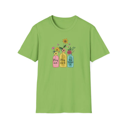 Jars of Flowers Unisex Softstyle T-Shirt