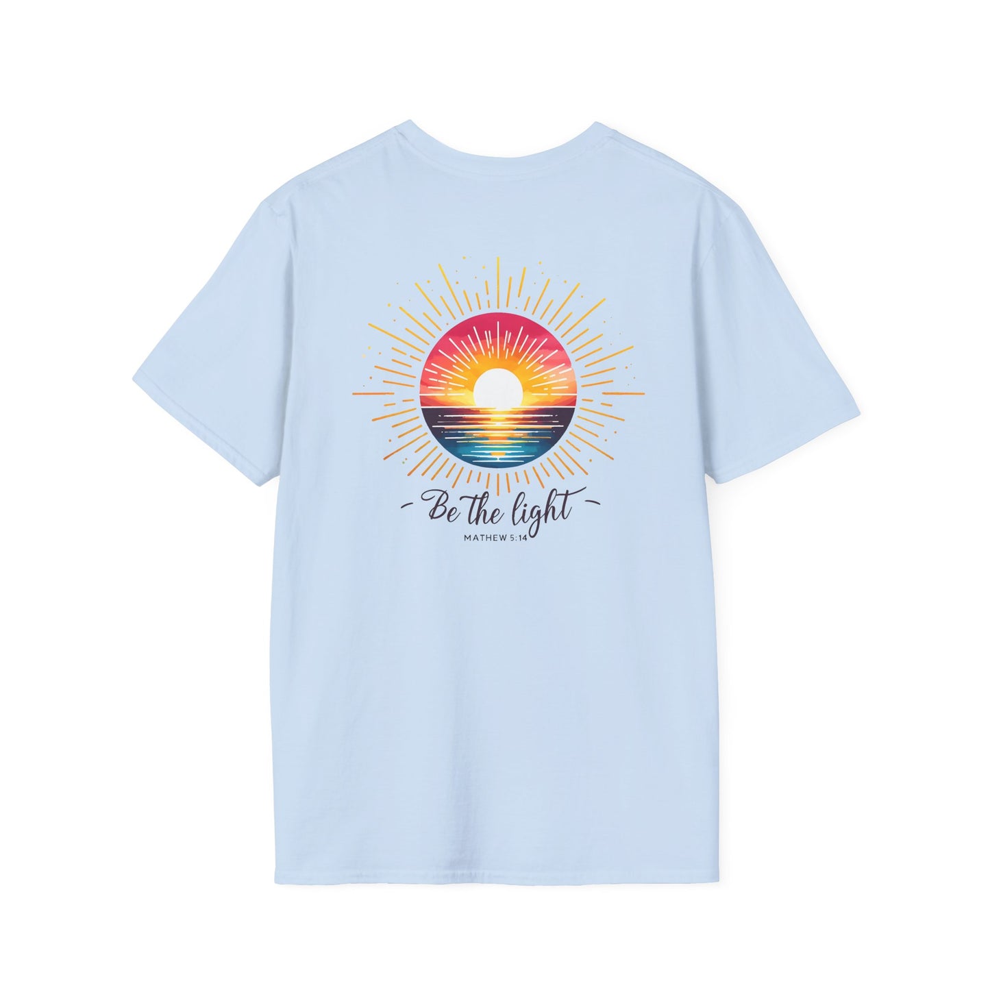 "Be The Light" -  Unisex Softstyle T-Shirt