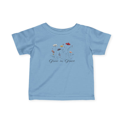 "Grow in Grace" - Infant Fine Jersey Tee