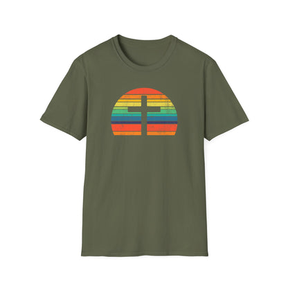 Retro Cross Unisex Softstyle T-Shirt