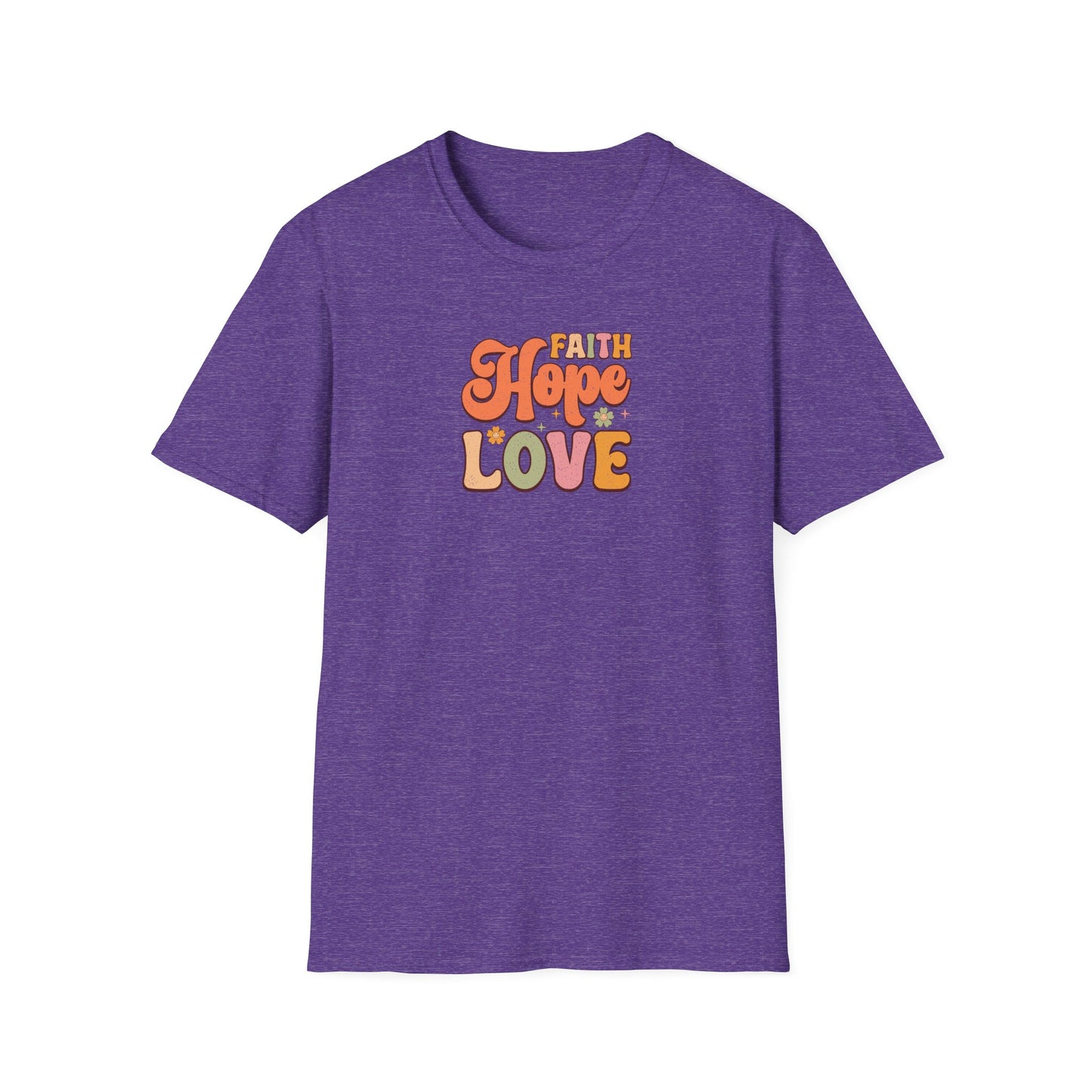 FAITH HOPE LOVE Unisex Softstyle T-Shirt