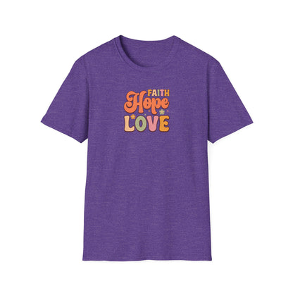 FAITH HOPE LOVE Unisex Softstyle T-Shirt