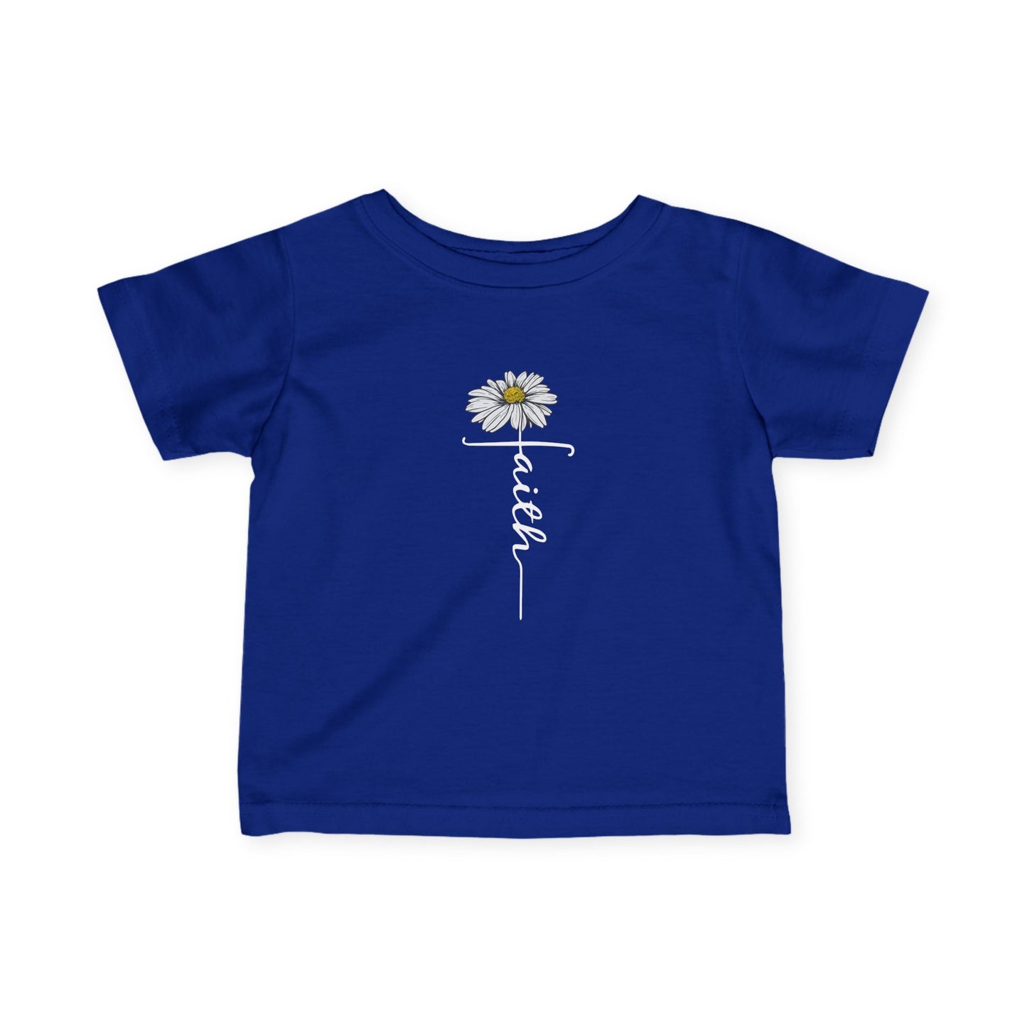 Faith Flower - Infant Fine Jersey Tee