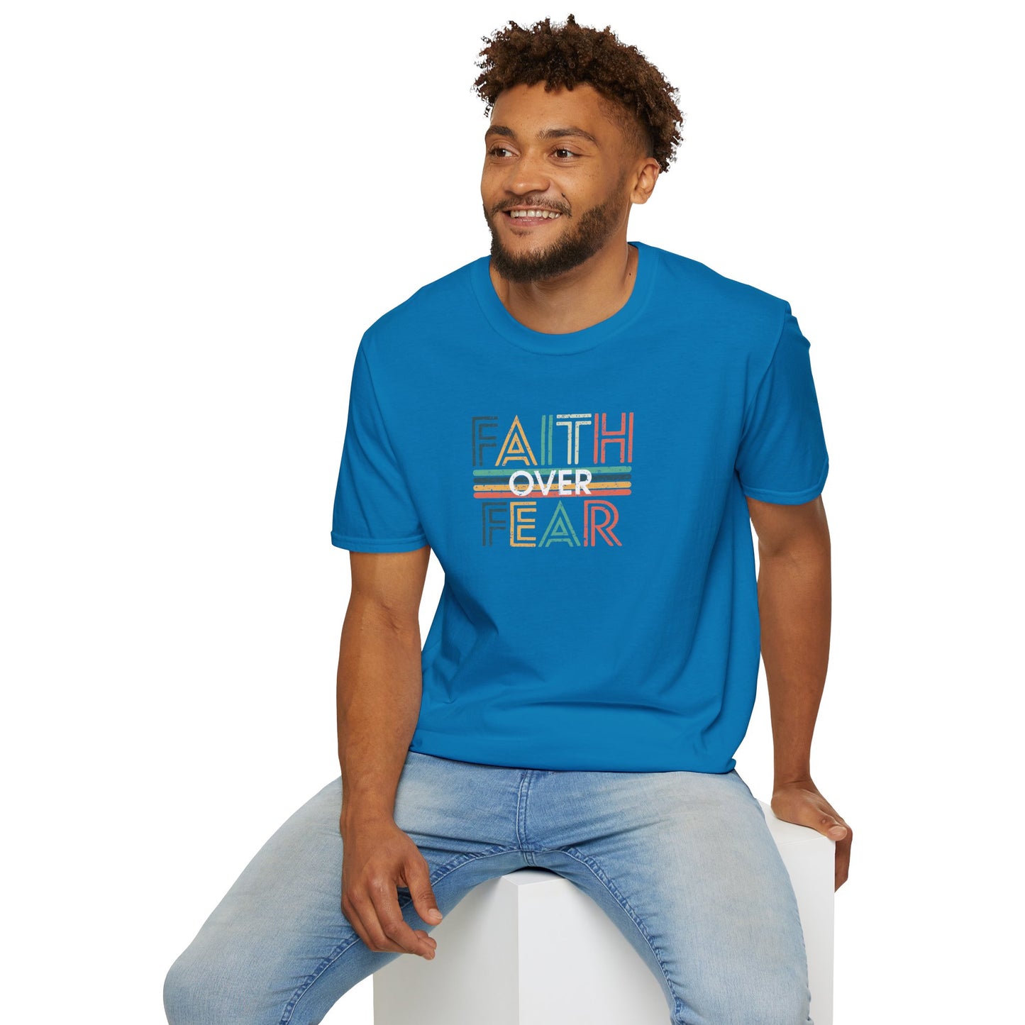 Faith Over Fear Unisex Softstyle T-Shirt