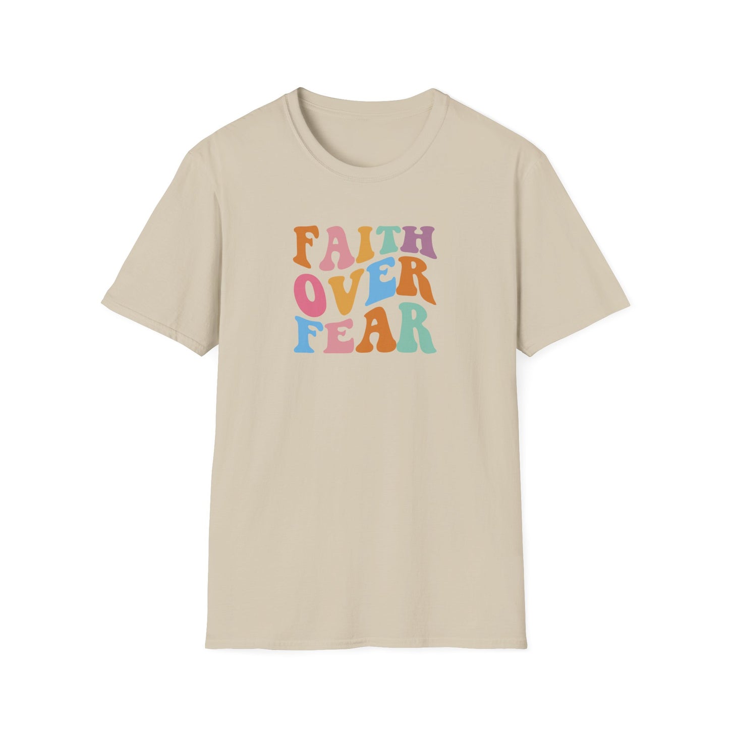 "Faith Over Fear" Unisex Softstyle T-Shirt