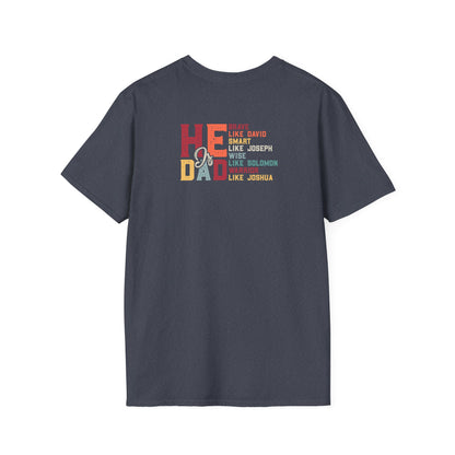 "He is Dad" Unisex Softstyle T-Shirt