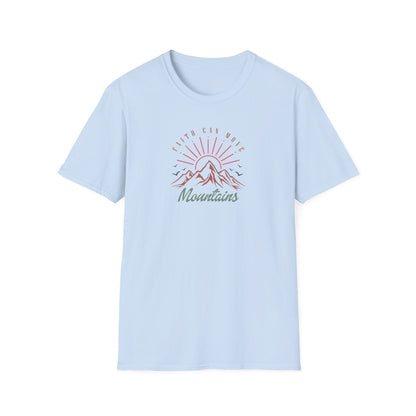 Faith Can Move Mountains D-3 Unisex Softstyle T-Shirt