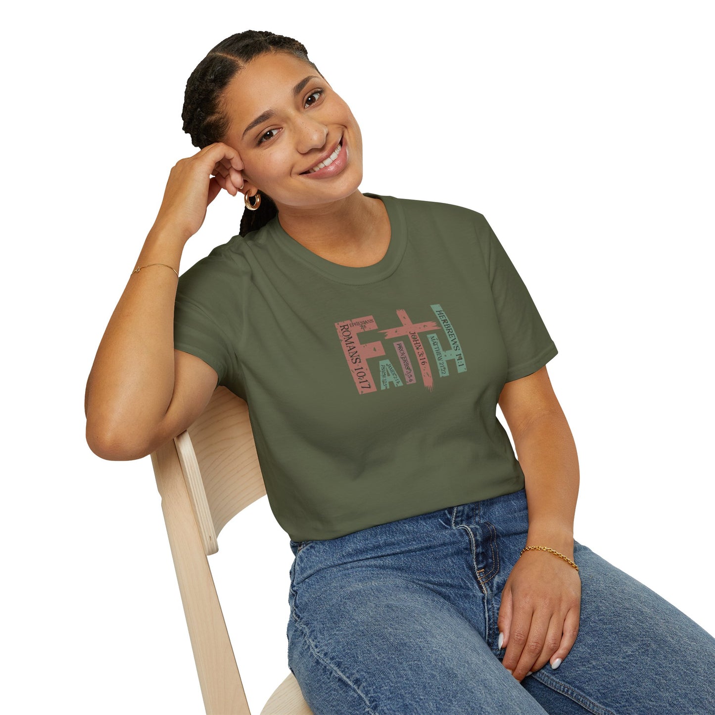 "FAITH" Unisex Softstyle T-Shirt