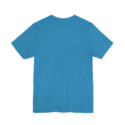 Faith Over Fear Orange Brush T-Shirt — Christian Inspirational Tee with Cross