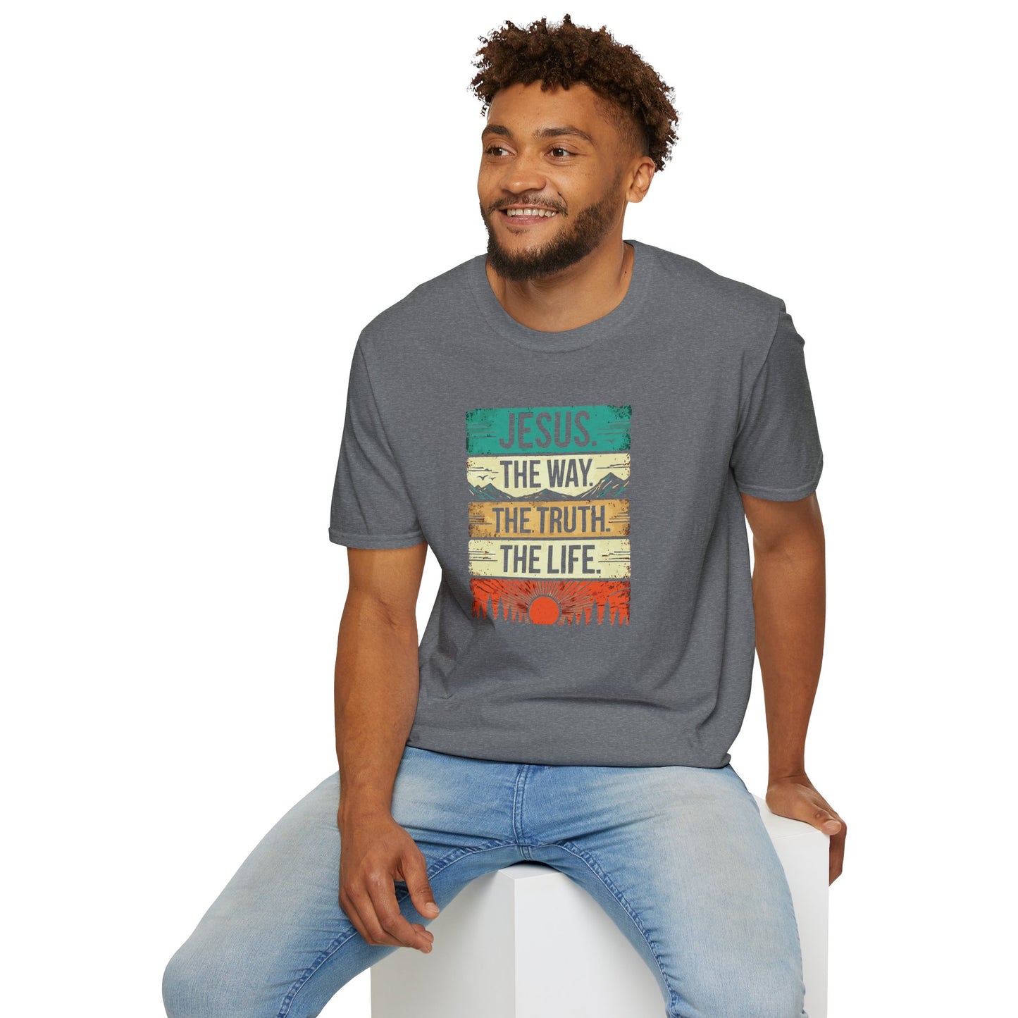 The Way The Truth The Life - Unisex Softstyle T-Shirt