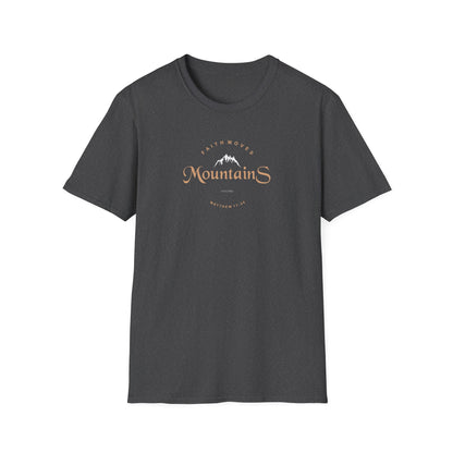 Faith Moves Mountains Unisex Softstyle T-Shirt