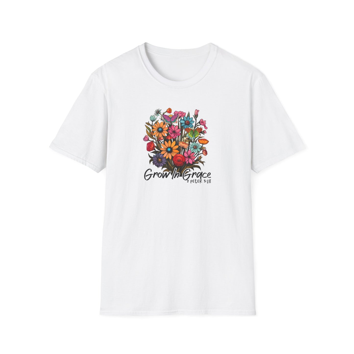 "Grow in Grace" - Unisex Softstyle T-Shirt