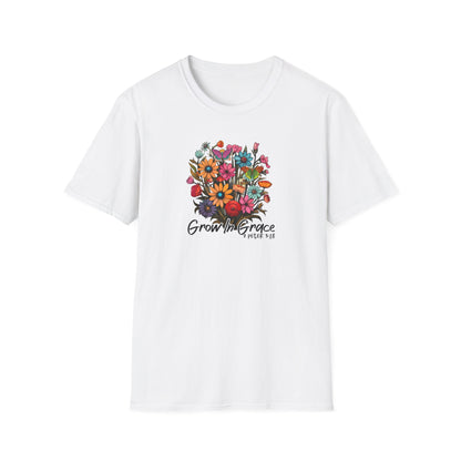 "Grow in Grace" - Unisex Softstyle T-Shirt