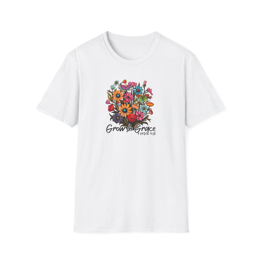 "Grow in Grace" - Unisex Softstyle T-Shirt