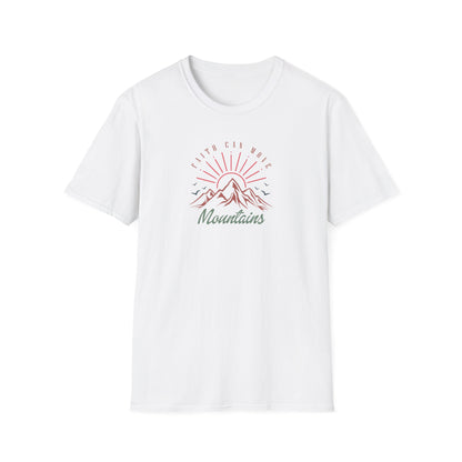 Faith Can Move Mountains D-3 Unisex Softstyle T-Shirt