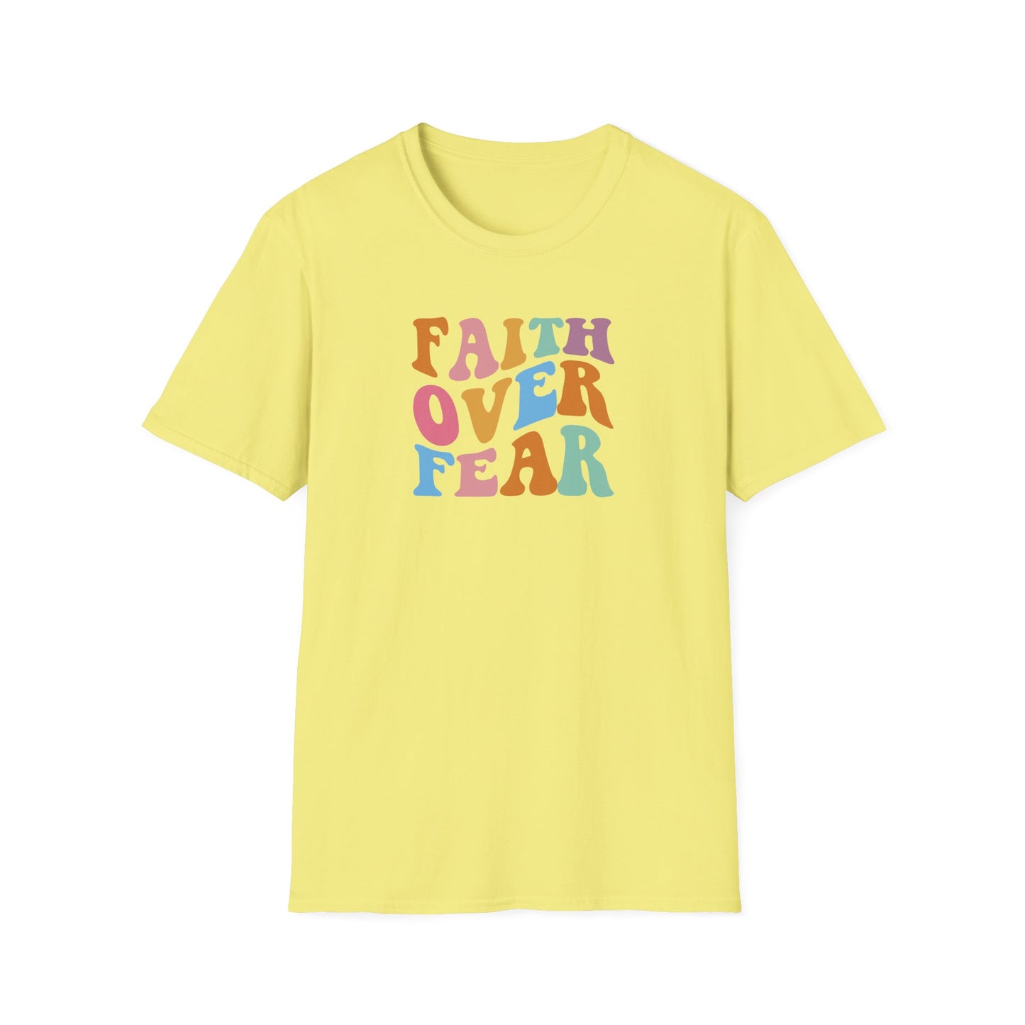 "Faith Over Fear" Unisex Softstyle T-Shirt