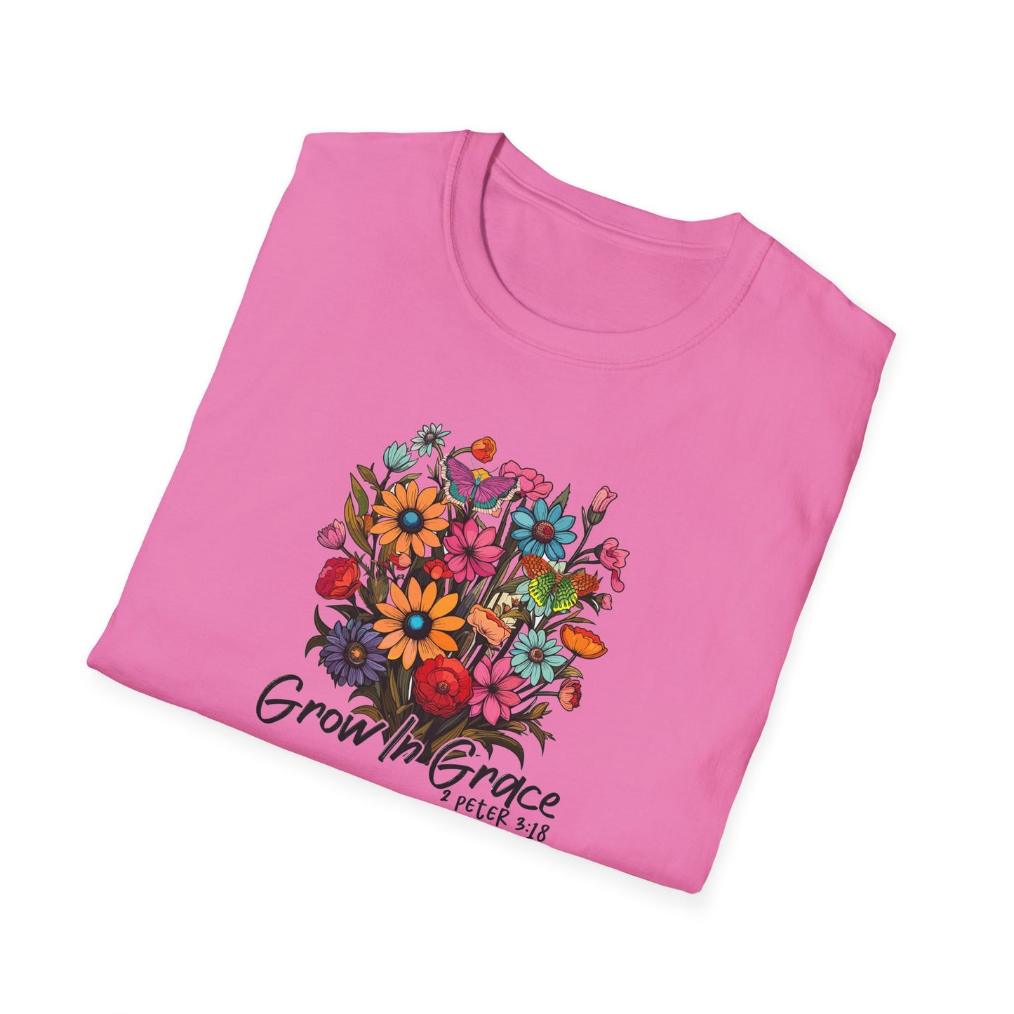 "Grow in Grace" - Unisex Softstyle T-Shirt